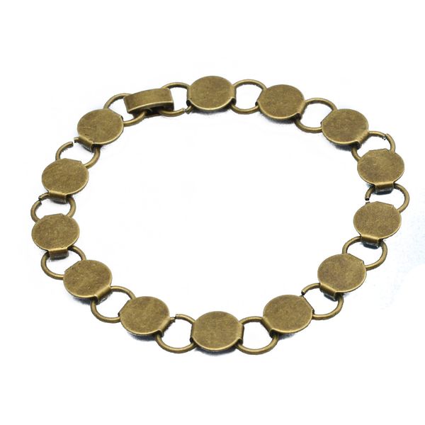 10pcs silver plated bracelet with jump connected 10mm bezel base fit 10mm glass cabochon bracelet blanks, Golden;silver
10pcs silver plated bracelet with jump connected 10mm bezel base fit 10mm glass cabochon bracelet blanks, Golden;silver