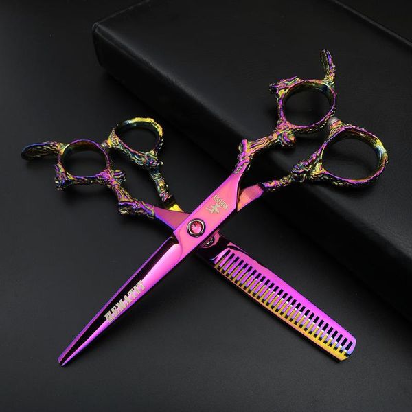 6 inch professional hairdressing scissors tools purple hairdressing scissors set for haircut salon set
6 inch professional hairdressing scissors tools purple hairdressing scissors set for haircut salon set