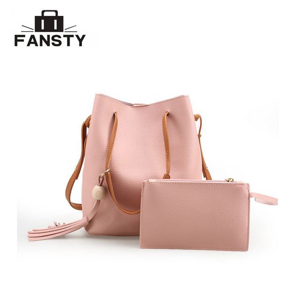 2017 new winter women handbags and purse shoulder bag messenger bag large tassel pu bucket set for young female ladies
2017 new winter women handbags and purse shoulder bag messenger bag large tassel pu bucket set for young female ladies