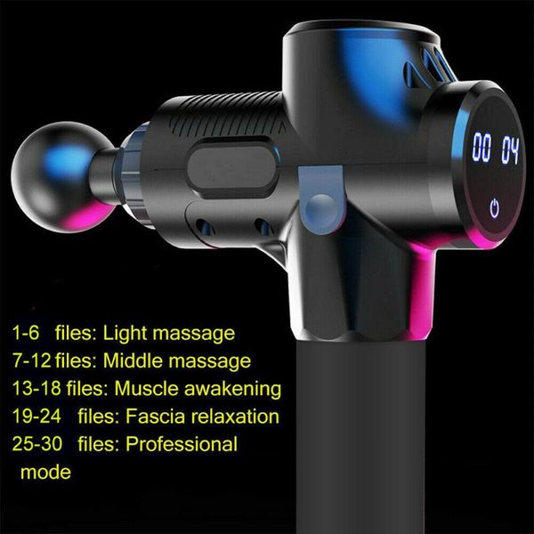 percussion massage guns tool 4 heads 30 speeds vibration muscle body therapy massager fdx99
percussion massage guns tool 4 heads 30 speeds vibration muscle body therapy massager fdx99