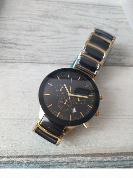 2015 new fashion stainless steel and ceramic watch quartz satch sale chronograph watches men wristwatch 018, Slivery;brown
2015 new fashion stainless steel and ceramic watch quartz satch sale chronograph watches men wristwatch 018, Slivery;brown