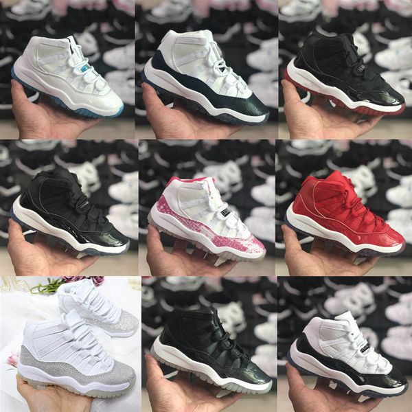 kids 11 11s vast grey space jam bred concord metallic silver basketball shoes children boy girls gym red sneakers toddlers birthday gift
kids 11 11s vast grey space jam bred concord metallic silver basketball shoes children boy girls gym red sneakers toddlers birthday gift