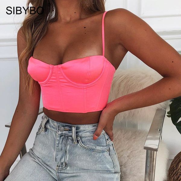 sibybo spaghetti strap slim summer crop women strapless sleeveless women backless beach casual tank camis, White
sibybo spaghetti strap slim summer crop women strapless sleeveless women backless beach casual tank camis, White