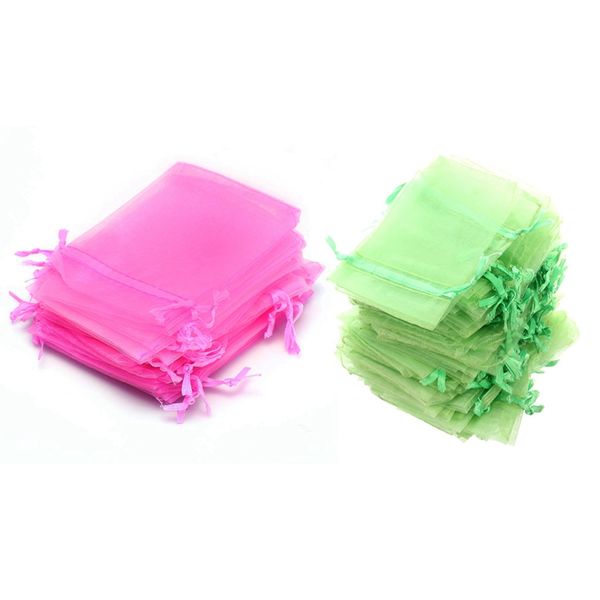 200 pcs organza wedding favour bags jewellery pouches, 100 pcs green & 100 rose red, Pink;blue
200 pcs organza wedding favour bags jewellery pouches, 100 pcs green & 100 rose red, Pink;blue