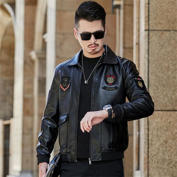 мужская зима ватки tactical pu кожаная куртка тонкий bomber jacket кожезаменитель coat army pilot мотоцикл 4xl, Black
мужская зима ватки tactical pu кожаная куртка тонкий bomber jacket кожезаменитель coat army pilot мотоцикл 4xl, Black