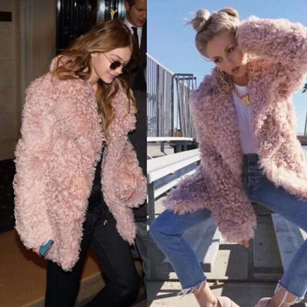 hight quality fashion women warm long faux fur coat christmas holiday pub body con celebrity coats wholesale, Black