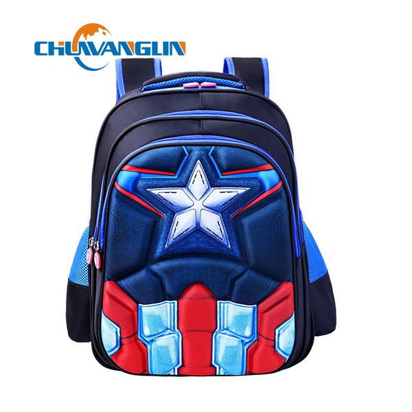 chuwanglin american captain boy school bag primary school student grade 1 - 6 year child cartoon bag waterproof shoulder
chuwanglin american captain boy school bag primary school student grade 1 - 6 year child cartoon bag waterproof shoulder