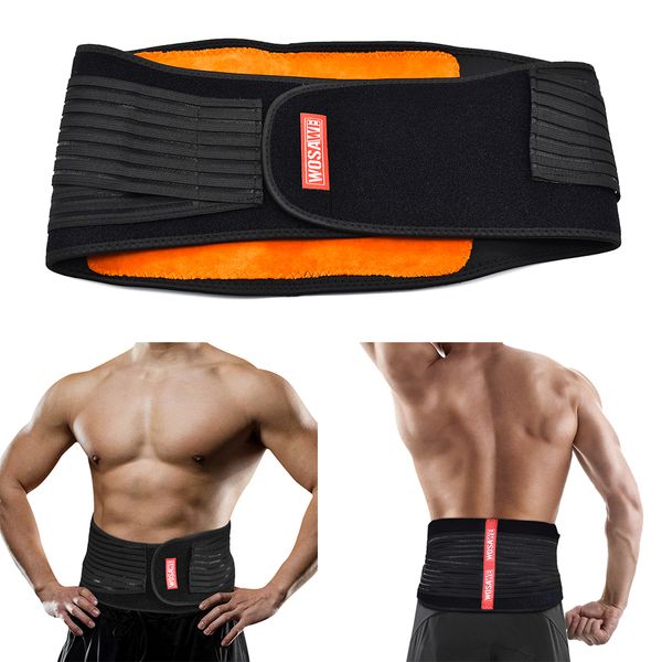 men women lumbar waist support lower back brace adjustable elstiac waist trimmer belt exercise gym fitness belt trainer, Black;gray
men women lumbar waist support lower back brace adjustable elstiac waist trimmer belt exercise gym fitness belt trainer, Black;gray