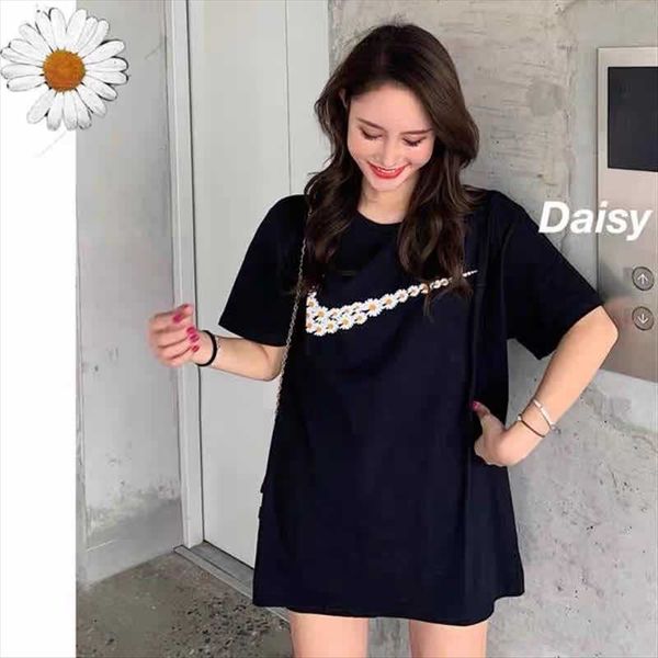 2020 daisy printed tee thin t-shirt loose short sleeve 2020 daisy printed tee thin t-shirt loose short sleeve top, White
2020 daisy printed tee thin t-shirt loose short sleeve 2020 daisy printed tee thin t-shirt loose short sleeve top, White
