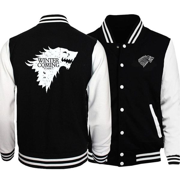 winter is coming baseball uniform wolf print coat men wolf print baseball jacket fashion men's tracksuits outdoor sport coats, Black;brown
winter is coming baseball uniform wolf print coat men wolf print baseball jacket fashion men's tracksuits outdoor sport coats, Black;brown