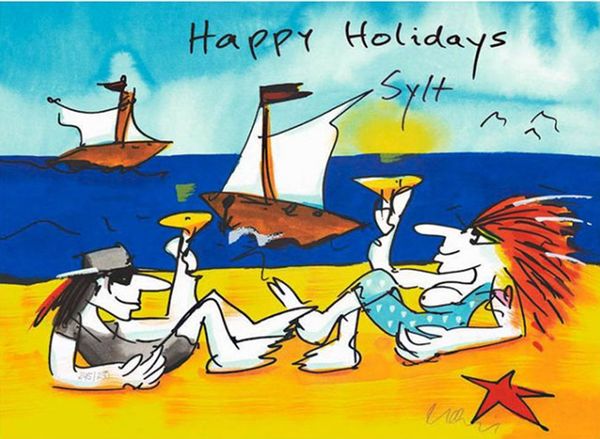 happy holidays sylt home decor handpainted &hd print oil painting on canvas wall art canvas pictures 191218
happy holidays sylt home decor handpainted &hd print oil painting on canvas wall art canvas pictures 191218
