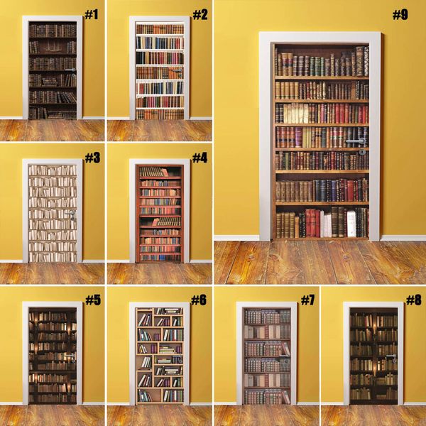 3d door sticker self adhesive home decoration bookshelf waterproof printing pvc poster wall art picture suit for children room
3d door sticker self adhesive home decoration bookshelf waterproof printing pvc poster wall art picture suit for children room
