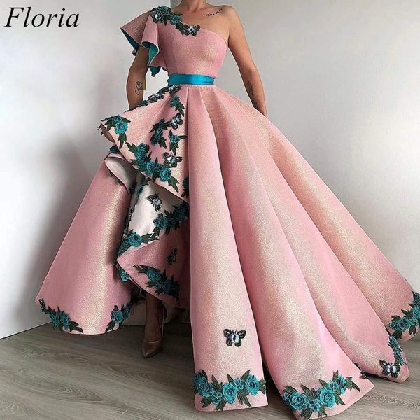 middle east formal evening dress 2019 one shoulder dubai prom dress long asymmetrical celebrity gowns with appliques, White;black
middle east formal evening dress 2019 one shoulder dubai prom dress long asymmetrical celebrity gowns with appliques, White;black