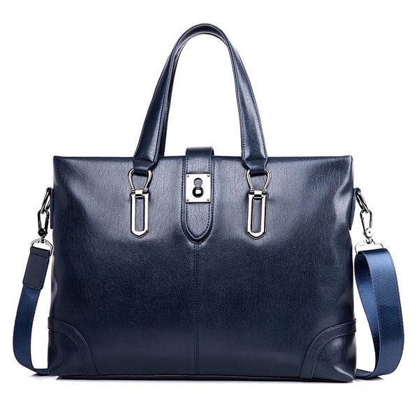2019 men's bag, business bag, portable leather, men's messenger, single-shoulder cowhide briefcase
2019 men's bag, business bag, portable leather, men's messenger, single-shoulder cowhide briefcase