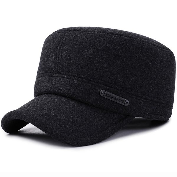 ht2066 men baseball cap thick warm wool caps for men flat army cap winter baseball hat elder man adjustable dad hat, Blue;gray
ht2066 men baseball cap thick warm wool caps for men flat army cap winter baseball hat elder man adjustable dad hat, Blue;gray