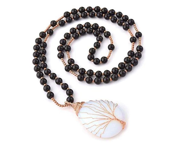 fyjs unique rose gold color wire wrap tree of life pendant handmade beads chain necklace opalite opal jewelry, Silver
fyjs unique rose gold color wire wrap tree of life pendant handmade beads chain necklace opalite opal jewelry, Silver