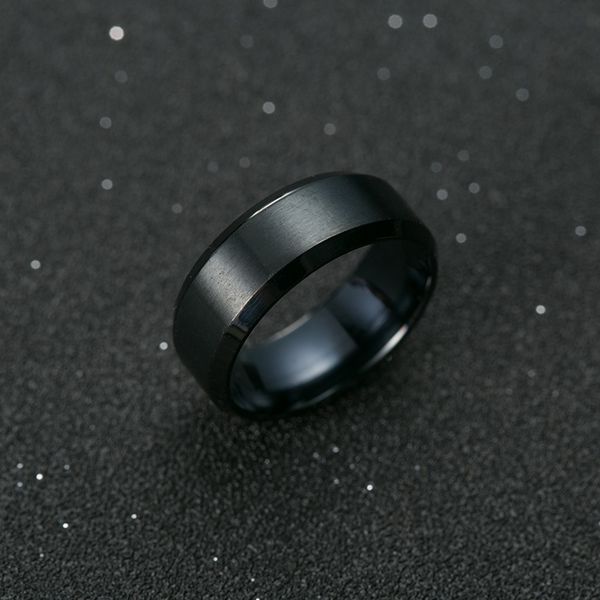 stainless steel men's ring three-color round ring men's party fashion decoration charm simple men's delicate accessories, Silver
stainless steel men's ring three-color round ring men's party fashion decoration charm simple men's delicate accessories, Silver