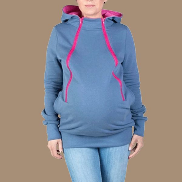 diagonal zipper hoodie poleron mujer 2019 mother kangaroo sweatshirt baby carrier hoodie pocket pregnant winter clothes women, Black
diagonal zipper hoodie poleron mujer 2019 mother kangaroo sweatshirt baby carrier hoodie pocket pregnant winter clothes women, Black