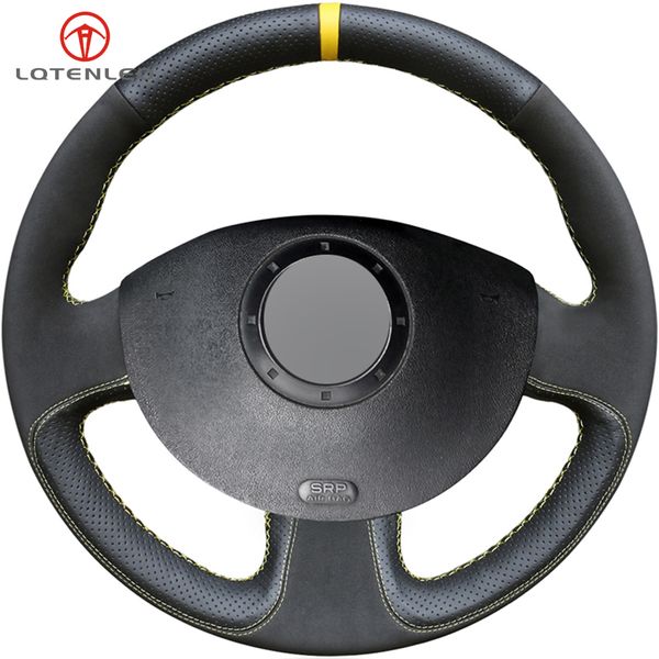 lqtenleo black genuine leather suede car steering wheel cover for megane 2 2003-2008 kangoo 2008-2012 scenic 2 2003-2010
lqtenleo black genuine leather suede car steering wheel cover for megane 2 2003-2008 kangoo 2008-2012 scenic 2 2003-2010