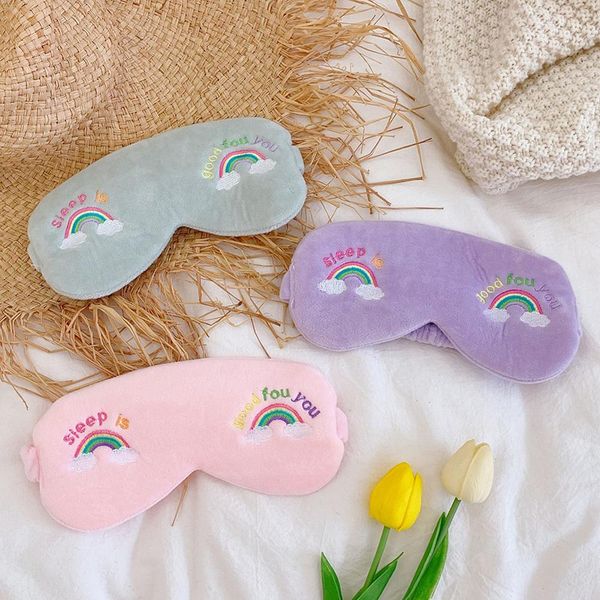 plush eye cover sleep mask eyepatch bandage creative travel relax blindfold embroidery rainbow kids cloth masks birthday gifts
plush eye cover sleep mask eyepatch bandage creative travel relax blindfold embroidery rainbow kids cloth masks birthday gifts