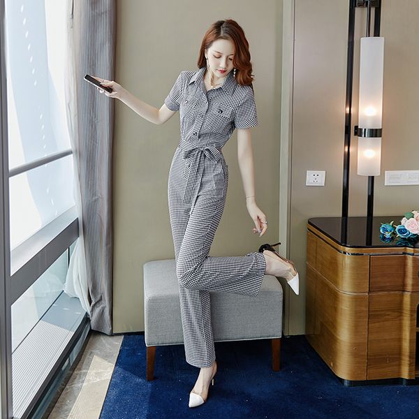 women's jumpsuits & rompers tplaid one piece pants korean womens jumpsuit salopette femme combinaison elegant overalls, Black;white
women's jumpsuits & rompers tplaid one piece pants korean womens jumpsuit salopette femme combinaison elegant overalls, Black;white