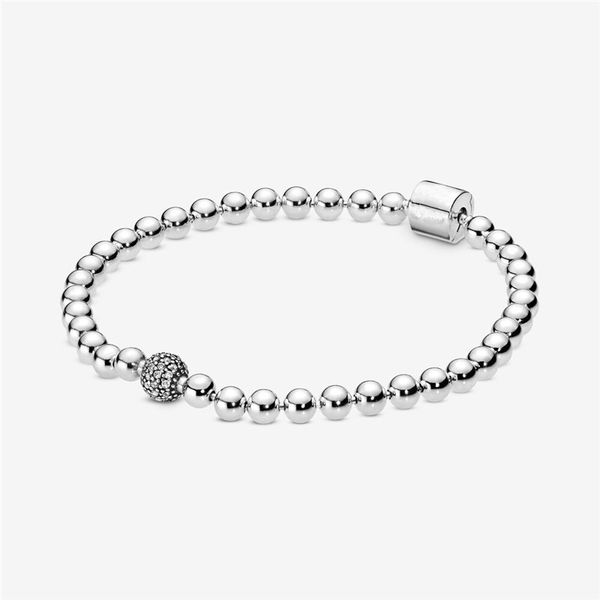 2019 new women bracelet smooth round beads & pave stone bracelet 925 sterling silver jewelry charms bracelets female jewelry, Golden;silver
2019 new women bracelet smooth round beads & pave stone bracelet 925 sterling silver jewelry charms bracelets female jewelry, Golden;silver