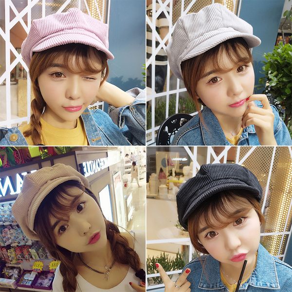 fashion accessories women hat vintage corduroy baker boy hat classic solid newsboy cap winter baker boy, Blue;gray
fashion accessories women hat vintage corduroy baker boy hat classic solid newsboy cap winter baker boy, Blue;gray