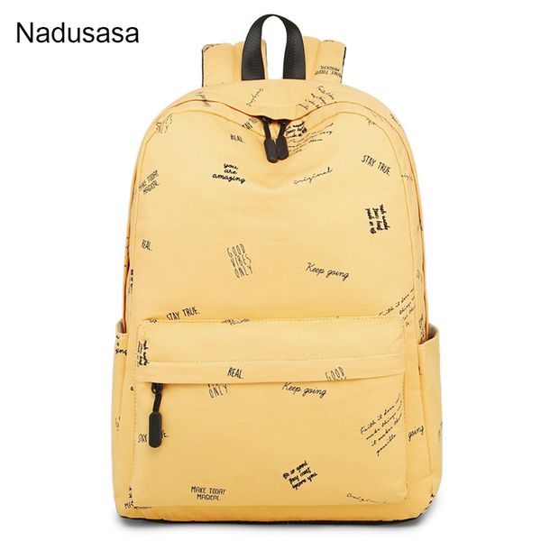 nadusasa fashion women cotton letter printing backpack student school bag girl shoulder bookbag laprucksack travel bagpack
nadusasa fashion women cotton letter printing backpack student school bag girl shoulder bookbag laprucksack travel bagpack