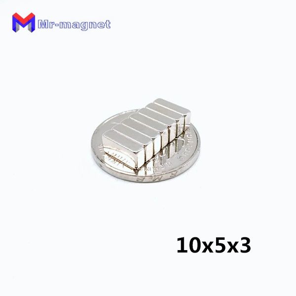 fridge magnets 100pcs n35 1053mm permanent magnet 1053 super strong neo neodymium block 10x5x3 ndfeb 10x5x3mm with nickel coating
fridge magnets 100pcs n35 1053mm permanent magnet 1053 super strong neo neodymium block 10x5x3 ndfeb 10x5x3mm with nickel coating