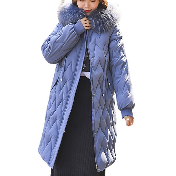 fashion women's solid casual long bread clothing winter warm loose overcoat lightweight soft fabric long clothing length, Black
fashion women's solid casual long bread clothing winter warm loose overcoat lightweight soft fabric long clothing length, Black