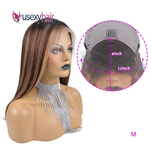 lace wigs u4/27 ombre human hair wig highlight honey blonde front for black women 180% remy straight 13x4, Black;brown
lace wigs u4/27 ombre human hair wig highlight honey blonde front for black women 180% remy straight 13x4, Black;brown