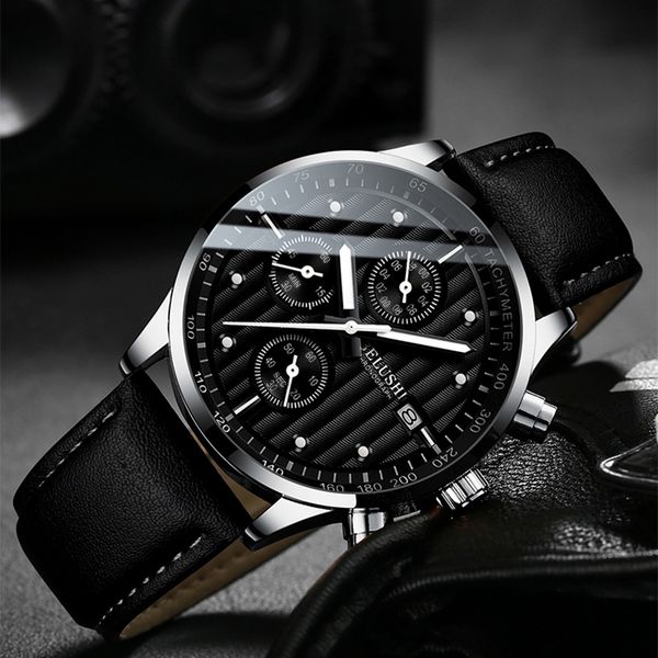 mens watches mens wristwatch clock fashion quartz watch men sports waterproof watches male chronograph clock, Slivery;brown
mens watches mens wristwatch clock fashion quartz watch men sports waterproof watches male chronograph clock, Slivery;brown