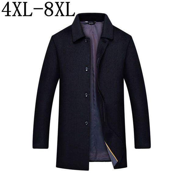 plus size 10xl 8xl 6xl 2018 new business casual long wool coat men mens single breasted overcoat male jacket, Black
plus size 10xl 8xl 6xl 2018 new business casual long wool coat men mens single breasted overcoat male jacket, Black