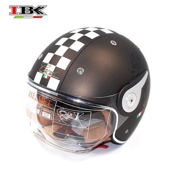 ibk motorbike-helmet electric bicycle scooter casco vintage 3/4 open-face four season brown matte helmet ibk-k-110a
ibk motorbike-helmet electric bicycle scooter casco vintage 3/4 open-face four season brown matte helmet ibk-k-110a