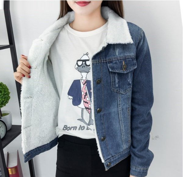 women fleece jean jacket plus size women autumn winter thick denim jackets oversize woman slim fit velvet denim jacket coats 4xl, Black;brown
women fleece jean jacket plus size women autumn winter thick denim jackets oversize woman slim fit velvet denim jacket coats 4xl, Black;brown