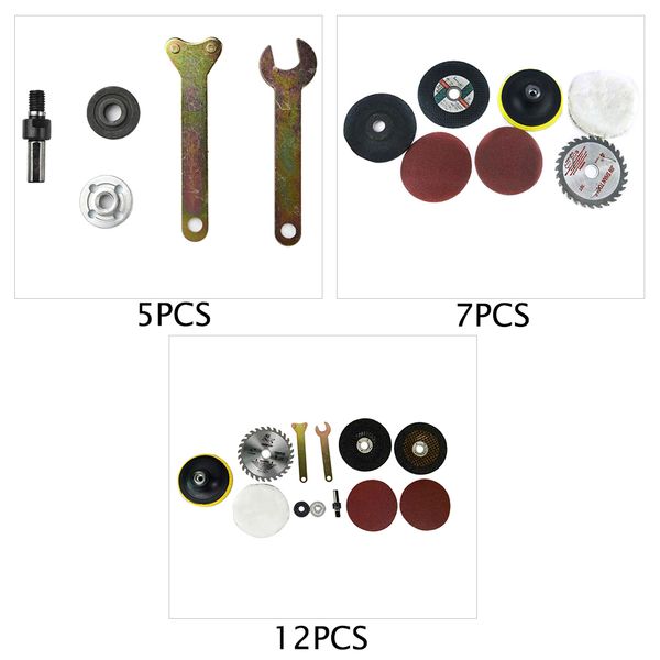 electric drill variable angle grinder mandrel adapter disc holder kit spanner polish wheels set of tools grinding tools
electric drill variable angle grinder mandrel adapter disc holder kit spanner polish wheels set of tools grinding tools