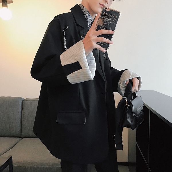 2019 summer new listing korean version of the couple male loose hip hop cotton pin small suit jacket s-xl size markdown sale, White;black
2019 summer new listing korean version of the couple male loose hip hop cotton pin small suit jacket s-xl size markdown sale, White;black