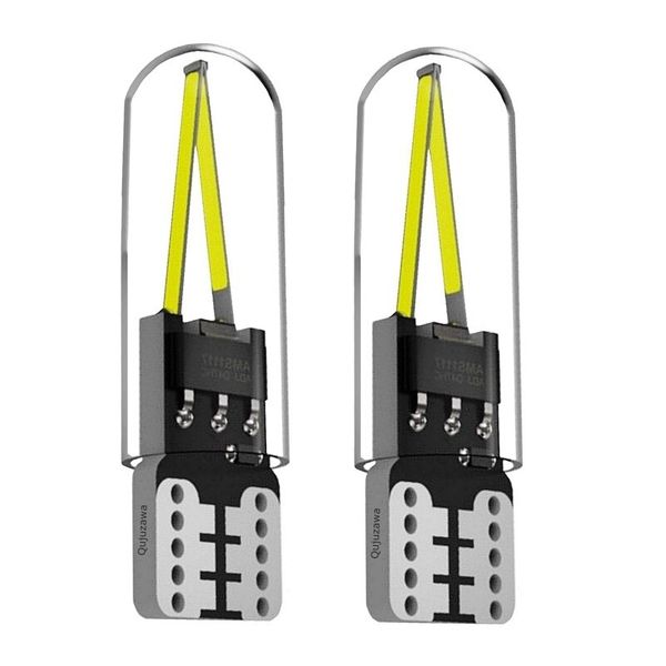 2pcs t10 w5w wy5w 501 2825 filament cob chips led bulbs canbus car interior dome light wedge auto parking lights turn side lamps
2pcs t10 w5w wy5w 501 2825 filament cob chips led bulbs canbus car interior dome light wedge auto parking lights turn side lamps