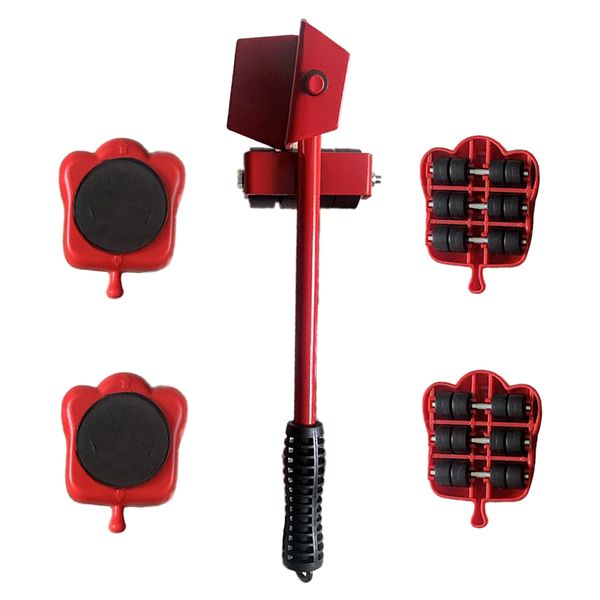 furniture lifter kit easy moving roller move tool multifunction & 4 sliders 
furniture lifter kit easy moving roller move tool multifunction & 4 sliders