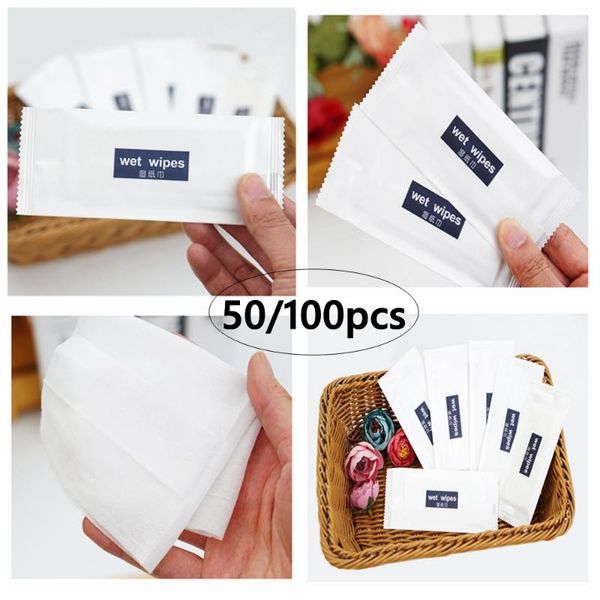 50/100 pcs wet wipe disposable wet wipes non-woven effective skin cleaning care wipe cotton pads new portable clean supplies
50/100 pcs wet wipe disposable wet wipes non-woven effective skin cleaning care wipe cotton pads new portable clean supplies
