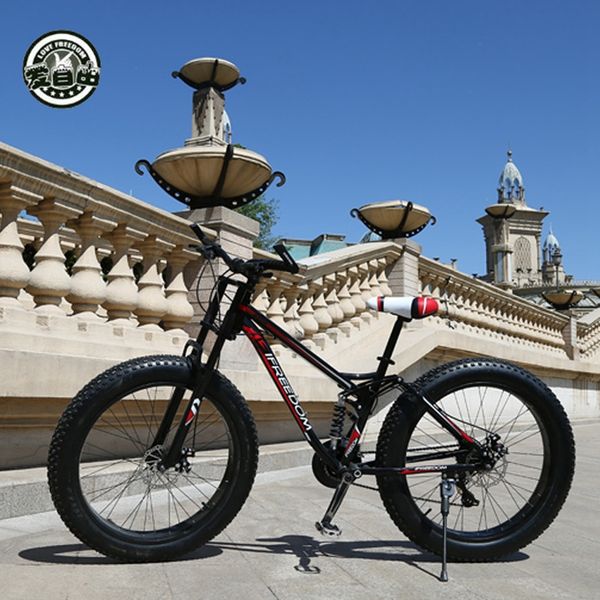 love om bicycle 21/24 speed mountain bike 26 inch 4.0 fat tire snow bike double disc absorbing bicycle
love om bicycle 21/24 speed mountain bike 26 inch 4.0 fat tire snow bike double disc absorbing bicycle