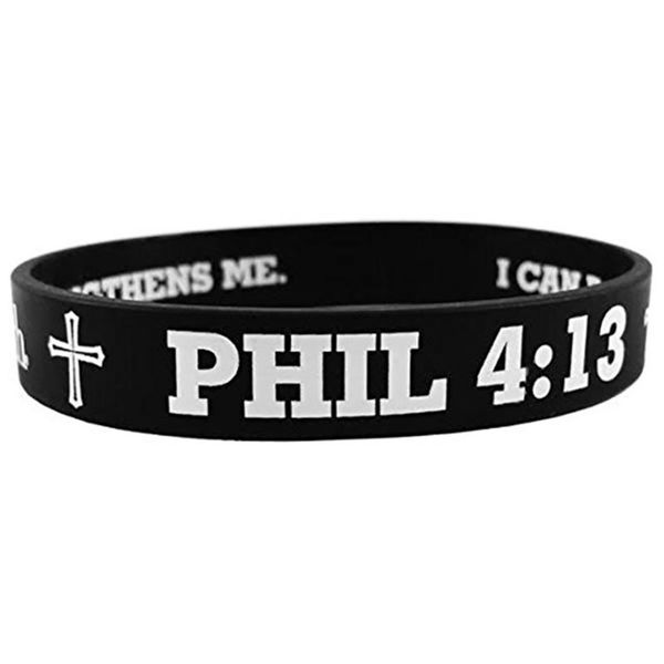black color christian bible silicone bracelet jewelry serenity prayer men religious wristband sport casual wrap gift, Golden;silver
black color christian bible silicone bracelet jewelry serenity prayer men religious wristband sport casual wrap gift, Golden;silver