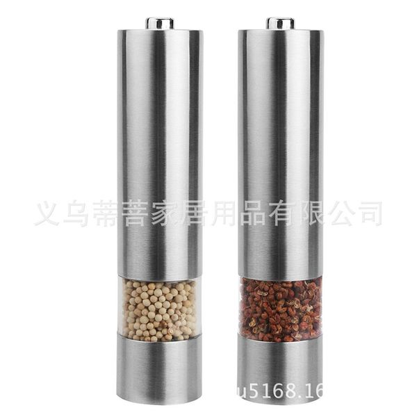 Electric Pepper Mills Stainless Steel ZX-D149 Pepper Grinders Electric Pepper Grinder Salt Muller with Ceramic Grinding Core Aluminum Rod
Electric Pepper Mills Stainless Steel ZX-D149 Pepper Grinders Electric Pepper Grinder Salt Muller with Ceramic Grinding Core Aluminum Rod