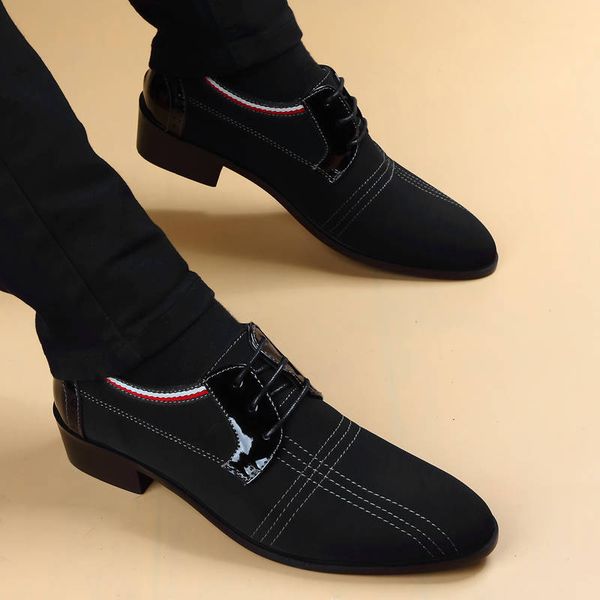 2020 new style business formal casual leather shoes england all-match embroidered cloth leather shoes mens large size office leather shoes, Black
2020 new style business formal casual leather shoes england all-match embroidered cloth leather shoes mens large size office leather shoes, Black