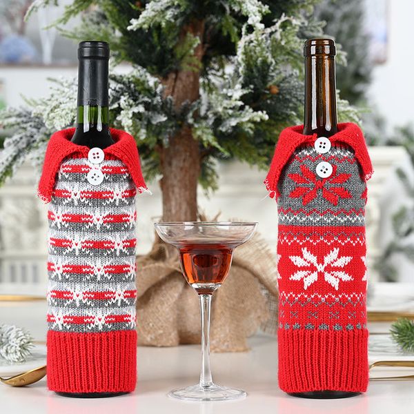 xmas red knit wine cover bag snowflake designer wine bottle case christmas decoration for outside inside hh9-2534
xmas red knit wine cover bag snowflake designer wine bottle case christmas decoration for outside inside hh9-2534