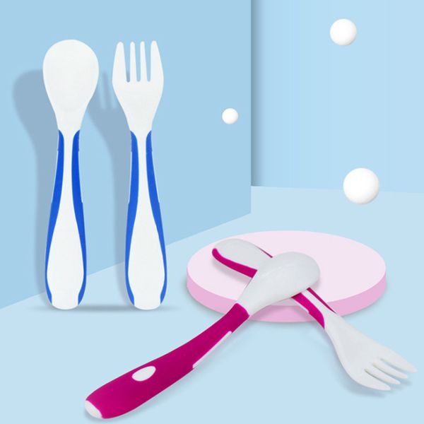 2pcs/set fork spoon suit portable training forks spoons babies tableware bending spoon head set gadgets
2pcs/set fork spoon suit portable training forks spoons babies tableware bending spoon head set gadgets