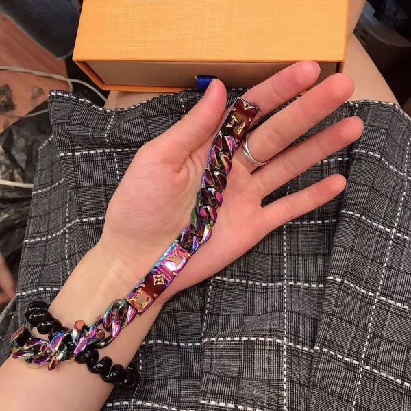 luxury all-steel bracelet european and american famous bracelet donkey home celebrity inspired fashion personality men and women bracelet je, Black
luxury all-steel bracelet european and american famous bracelet donkey home celebrity inspired fashion personality men and women bracelet je, Black