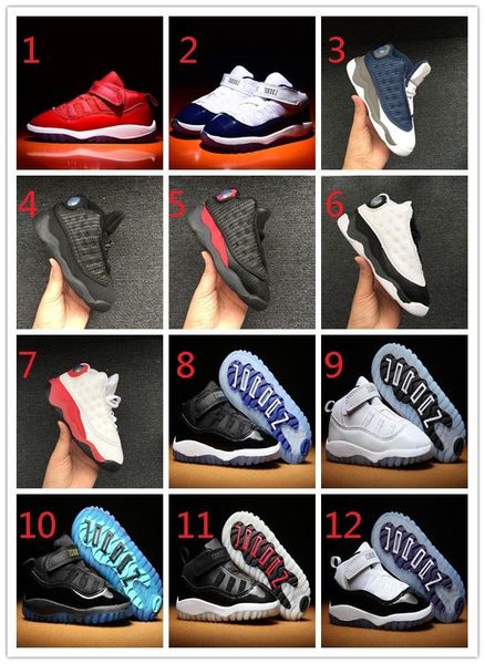 with box)2018 new 11s baby small kids basketball shoes for sale 13s infant sports sneaker boy and girl children athletic sneaker siz:6c-10c, Black
with box)2018 new 11s baby small kids basketball shoes for sale 13s infant sports sneaker boy and girl children athletic sneaker siz:6c-10c, Black