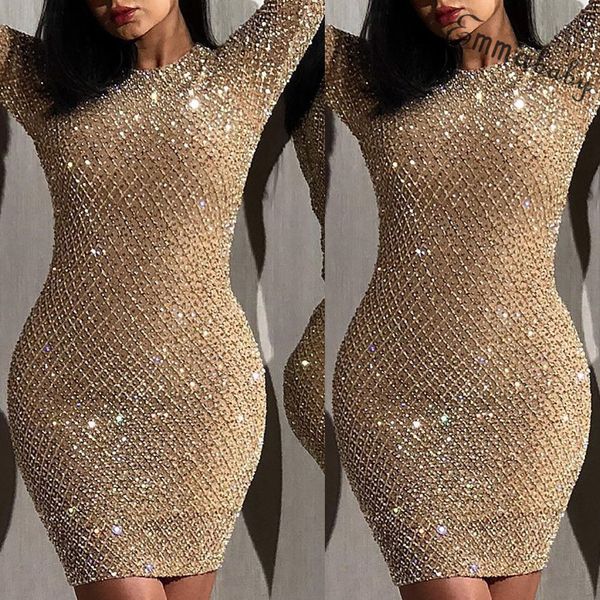 women spring long sleeve o-neck bodycon gliter dresses ladies autumn solid evening party mini dress, Black;gray
women spring long sleeve o-neck bodycon gliter dresses ladies autumn solid evening party mini dress, Black;gray