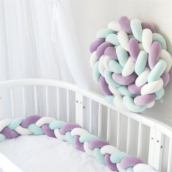 1m/2m/3m colourful newborn baby bed bumper twist-shaped baby bed crib braid pillow cushion protector
1m/2m/3m colourful newborn baby bed bumper twist-shaped baby bed crib braid pillow cushion protector